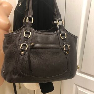 Cole Haan high quality brown leather bag